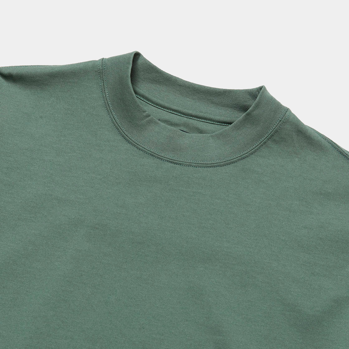 Split Yoke Sleeve L/S Tee / Olive
