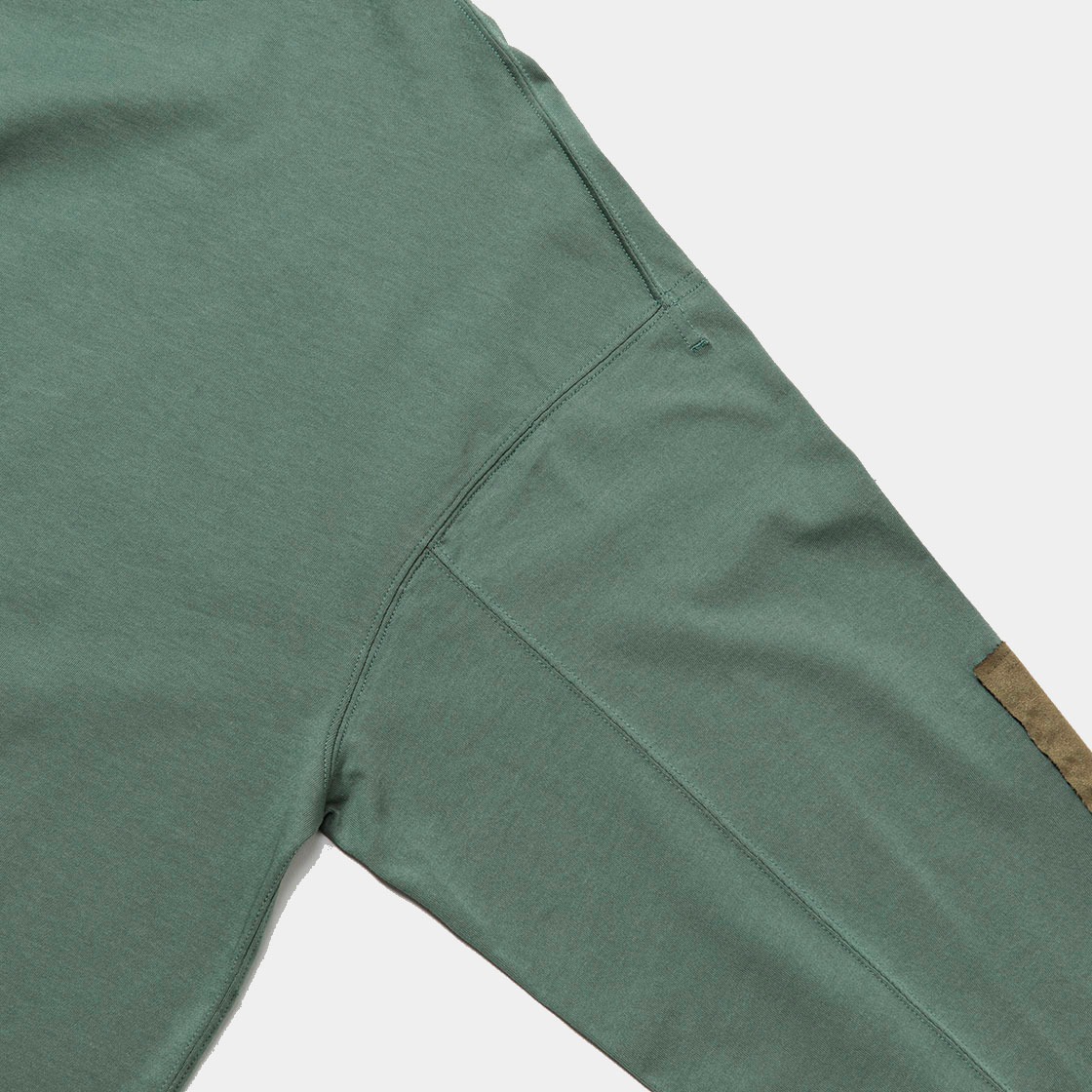 Split Yoke Sleeve L/S Tee / Olive