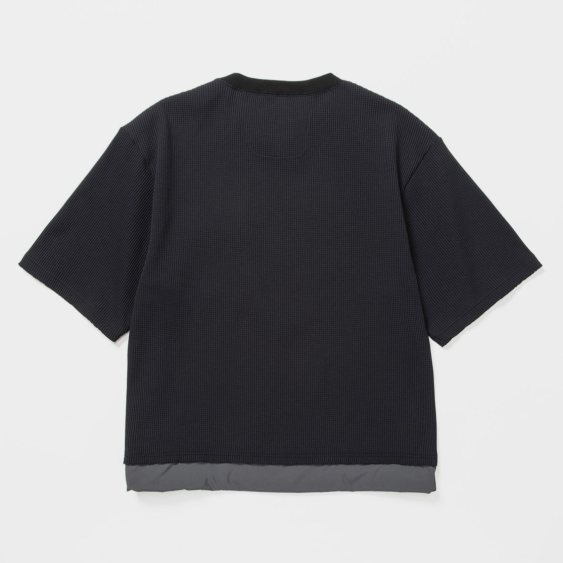 SOLOTEX® Waffle S/S Tee / Off Black