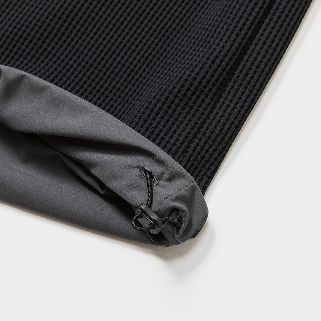 SOLOTEX® Waffle S/S Tee / Off Black