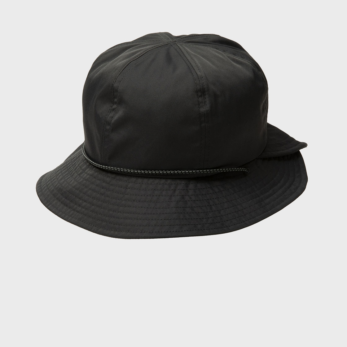 Memory Gabardine Split Hat / Charcoal