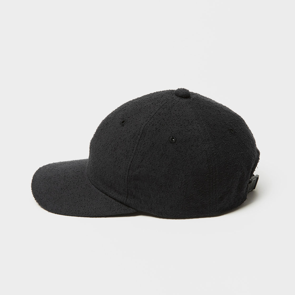 Imitation Suede 6Panel Cap / Off Black