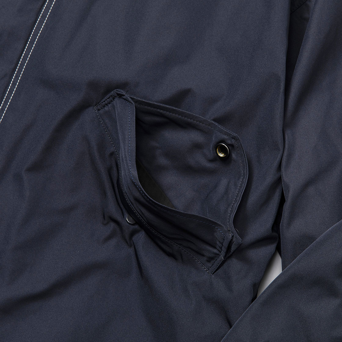 Memory Gabardine Field Parka / D.Navy