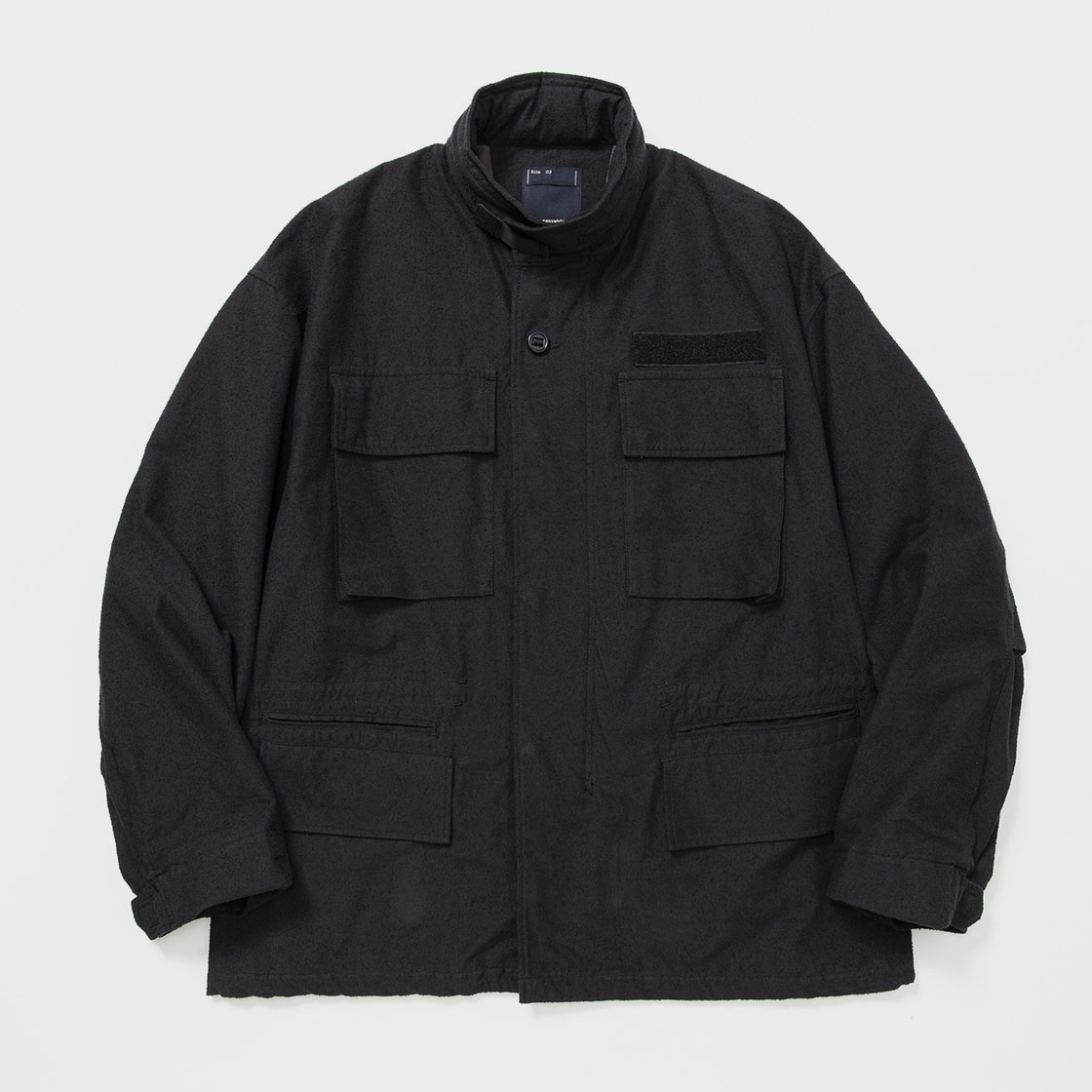 Imitation Suede Field JKT / Off Black