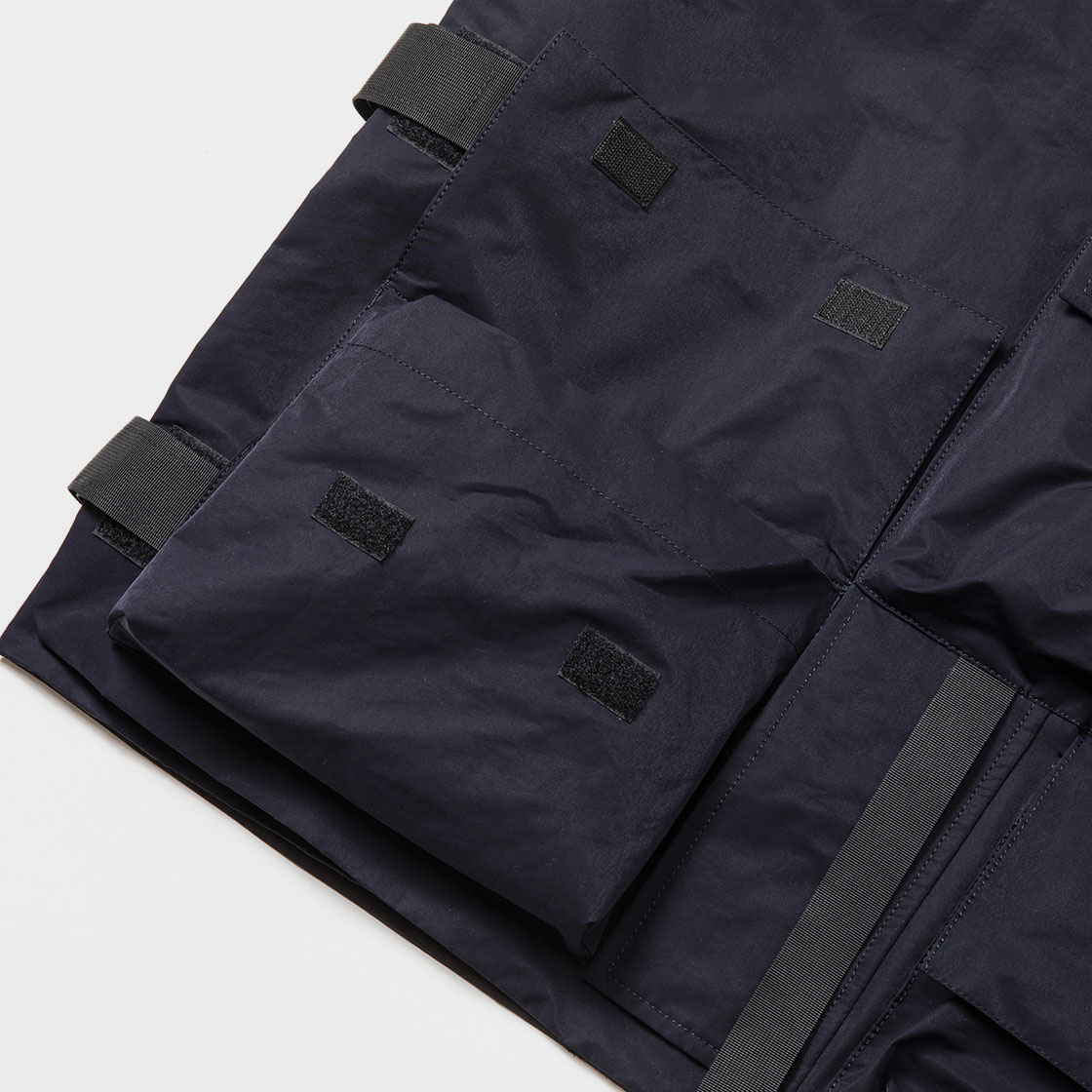 Crisp Nylon Body Armor Vest / D.Navy