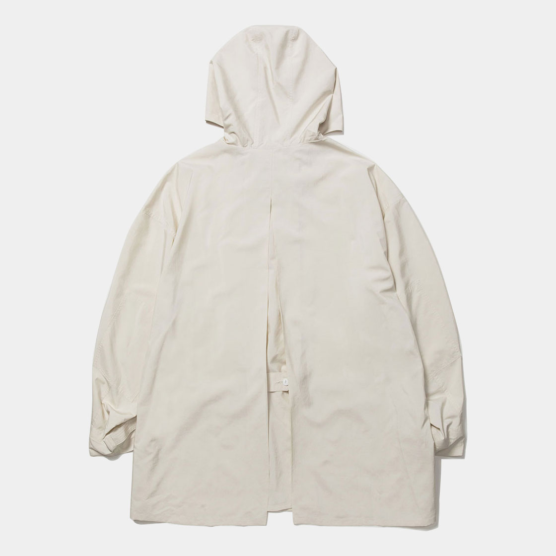 Dry-Rip Shirt Hoodie / Off White