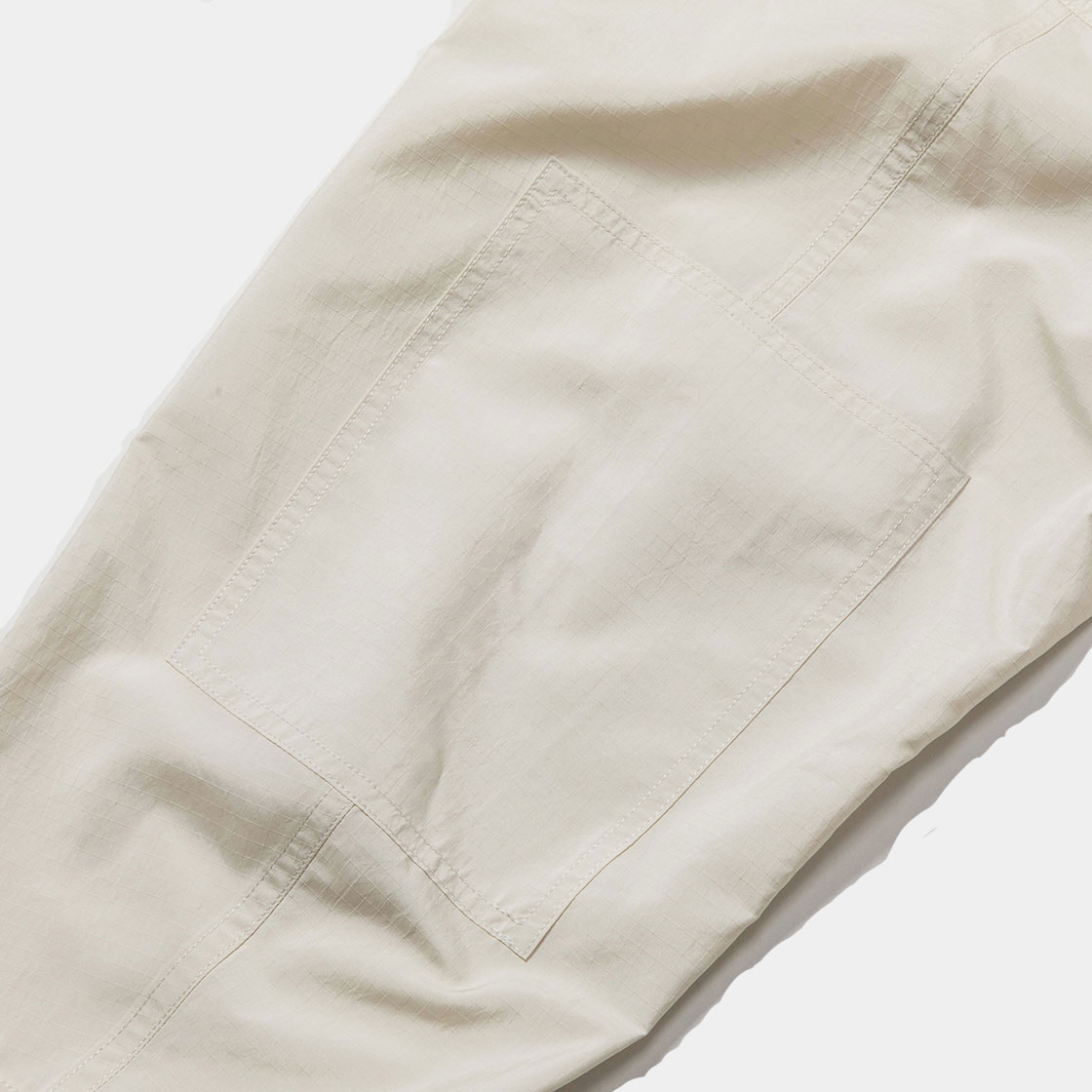 Dry-Rip Shirt Hoodie / Off White