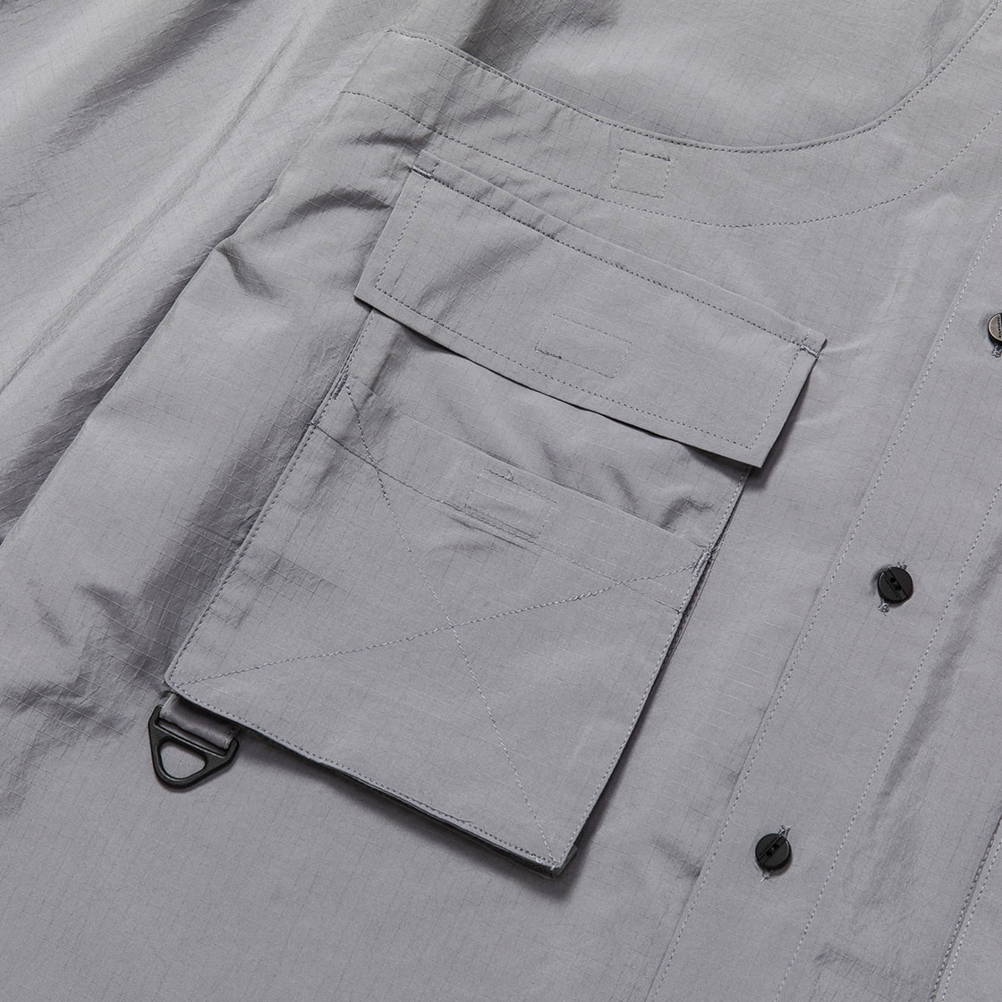 Dry-Rip Luggage S/S SH / Grey