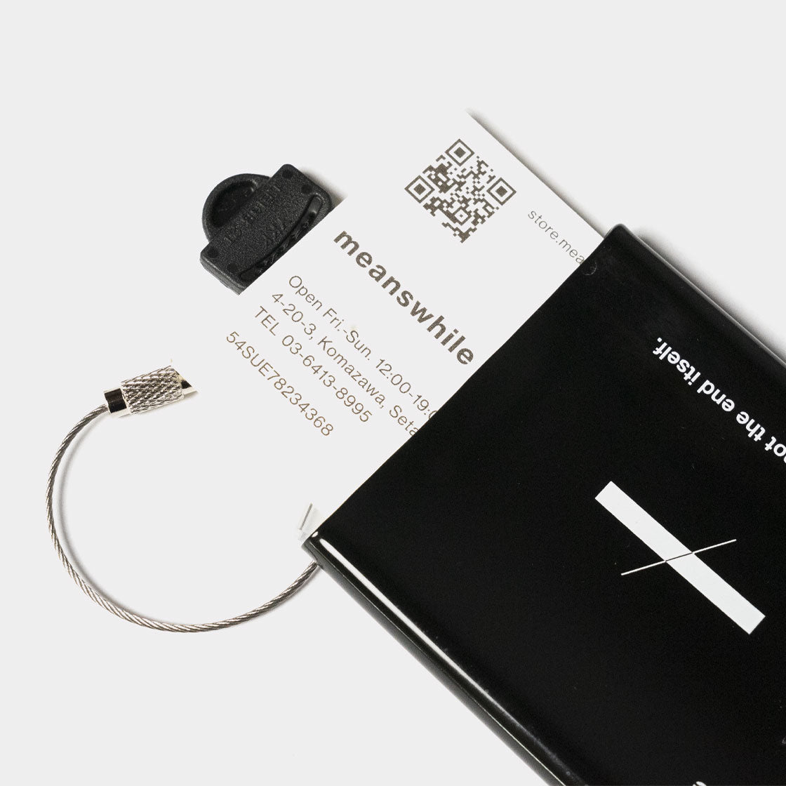 Rubber Card Case / Black