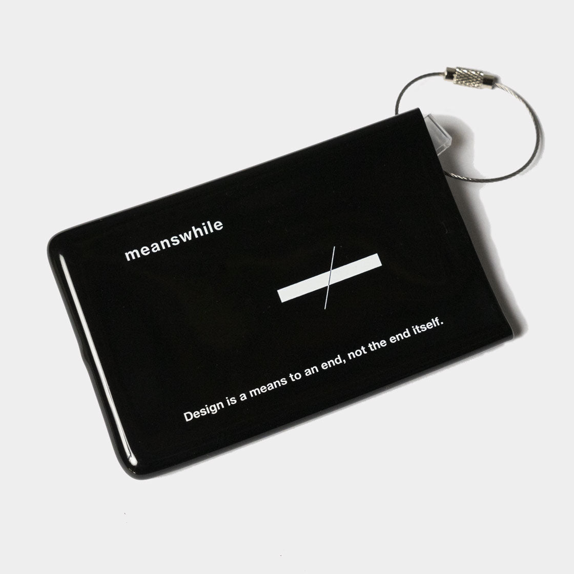 Rubber Card Case / Black