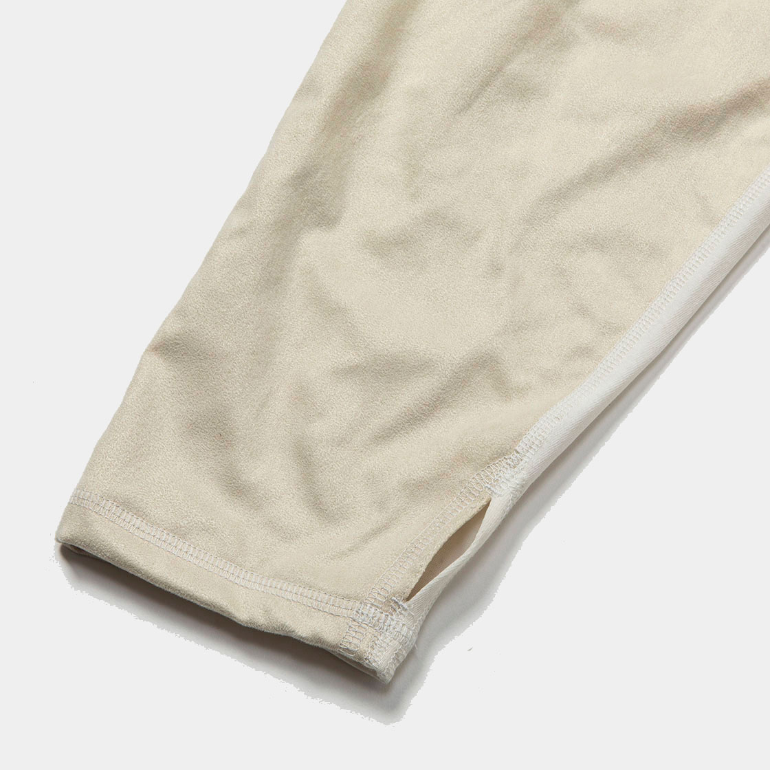 Half Zip L/S Tee / Off White