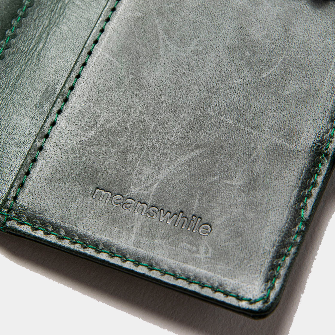 Wax Leather Key Case / D.Green