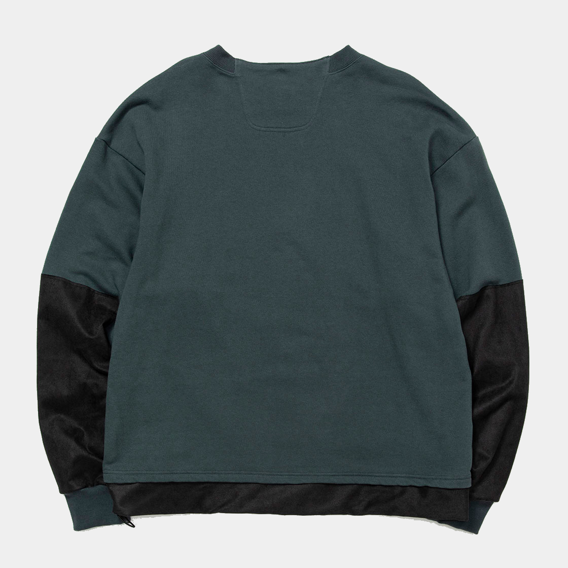Imitation Suede Sweatshirt / D.Green