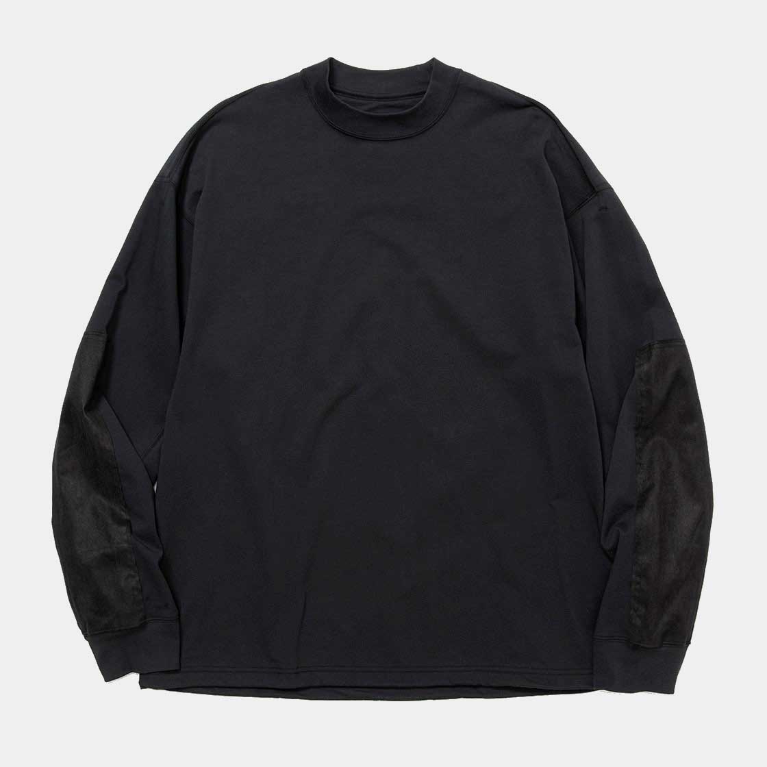 Split Yoke Sleeve L/S Tee / D.Navy