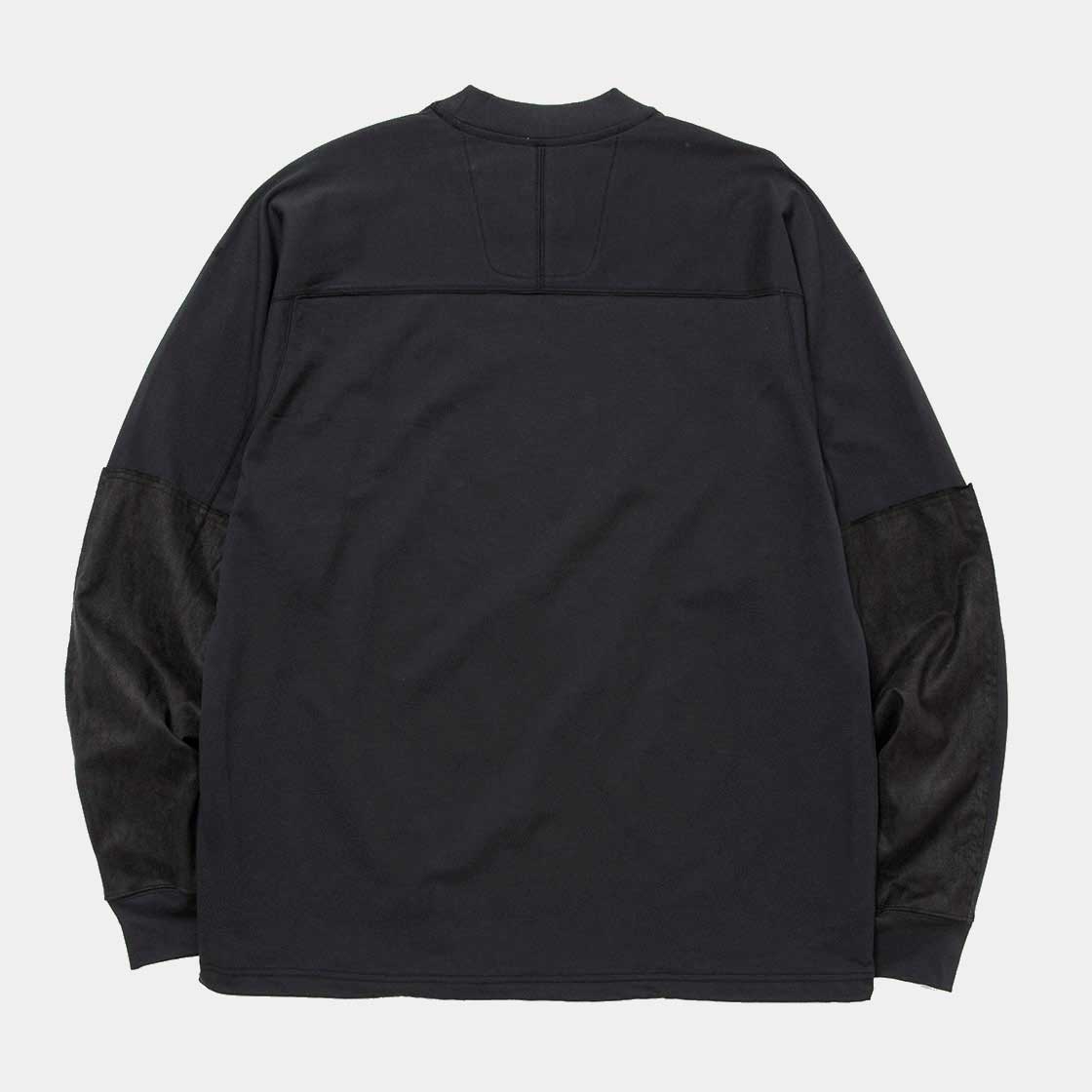 Split Yoke Sleeve L/S Tee / D.Navy