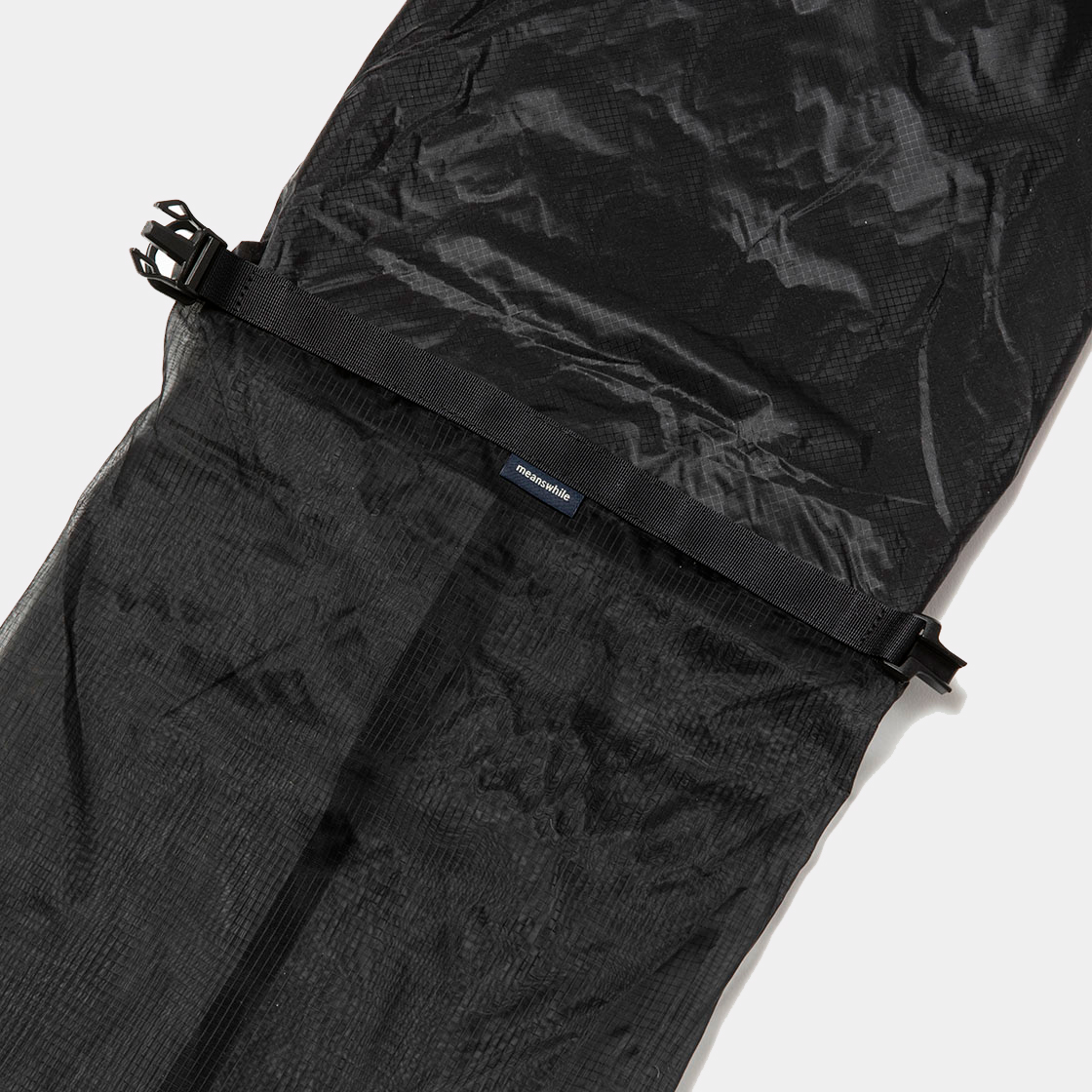 Cordura®×Monolite™ Reversible Dry Sack / Lamp Black