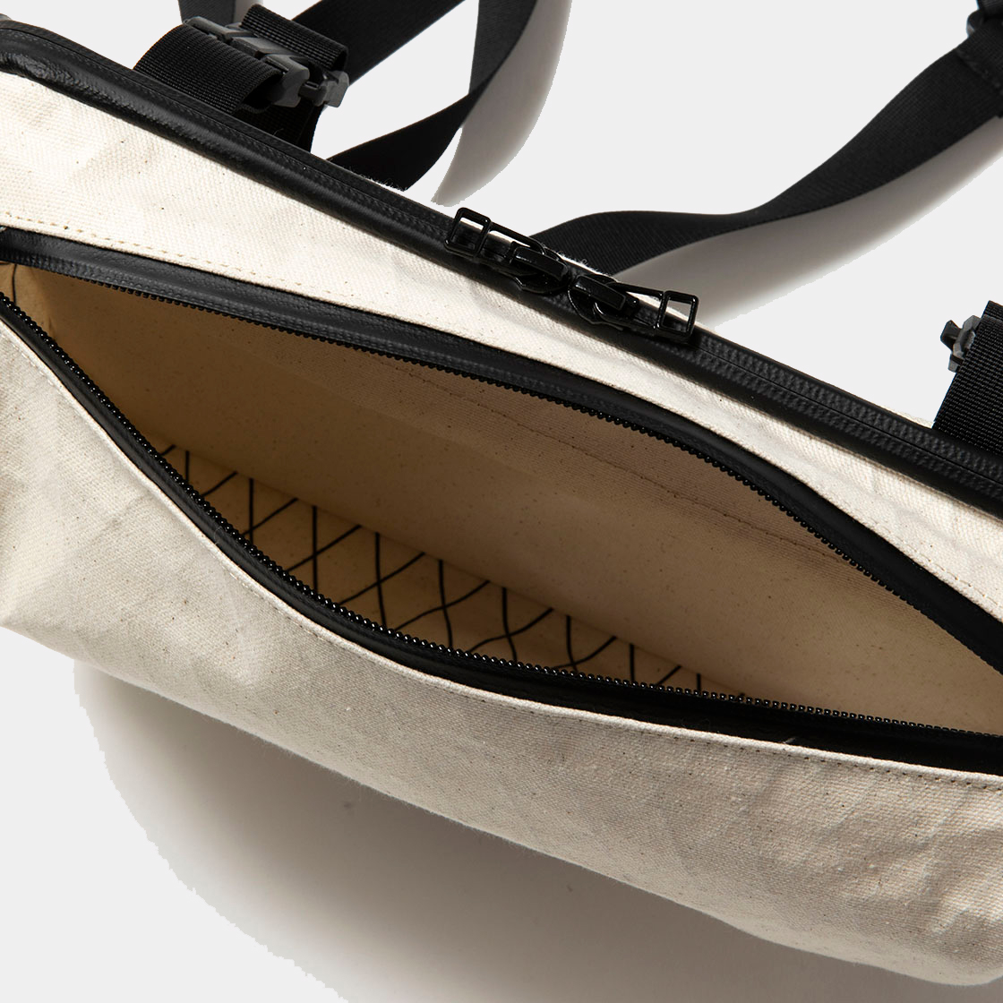 X-Pac™ Canvas Chest Bag / Ivory