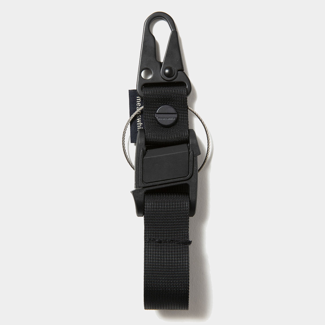 Utility Key Ring / Off Black