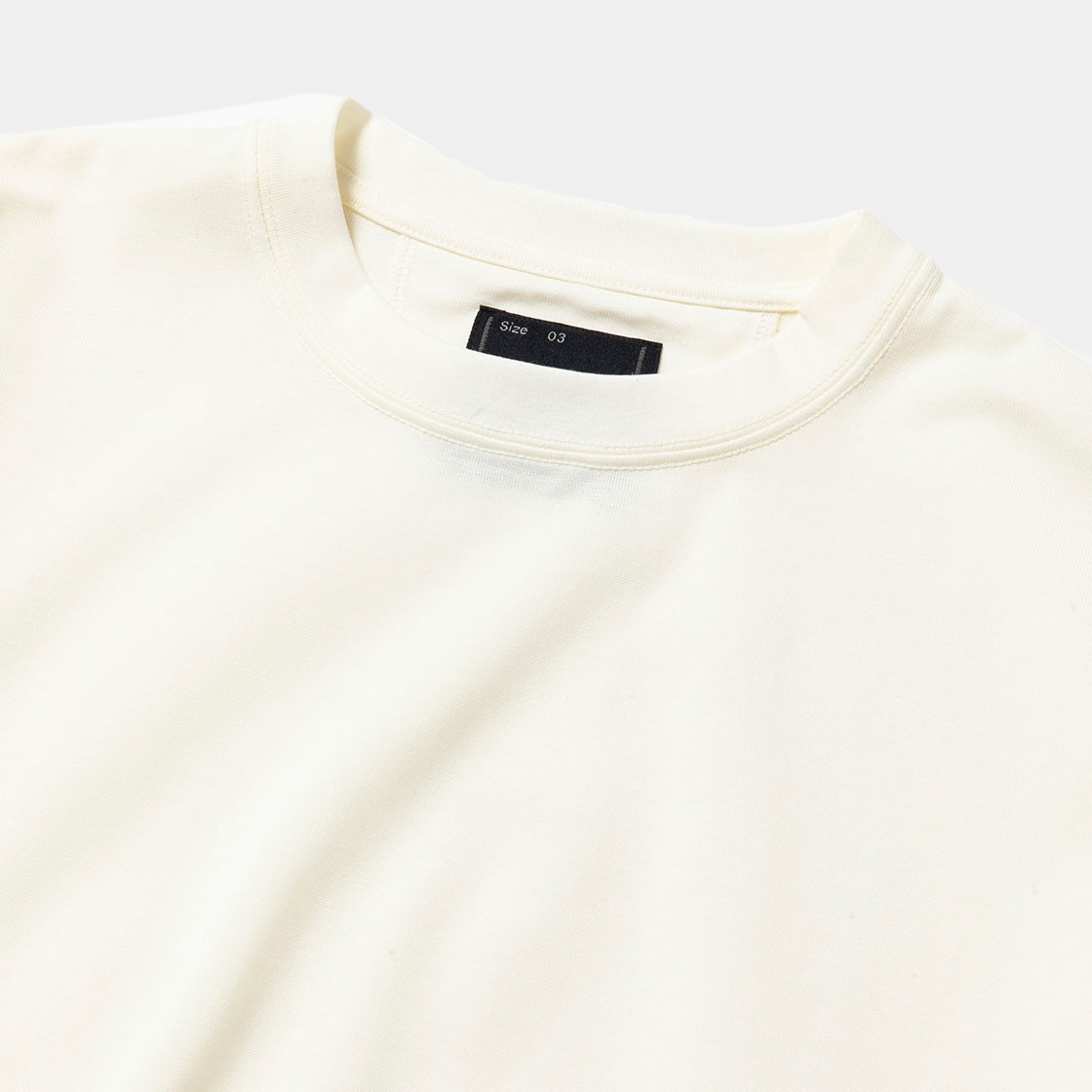 Elastic S/S Tee / Off White