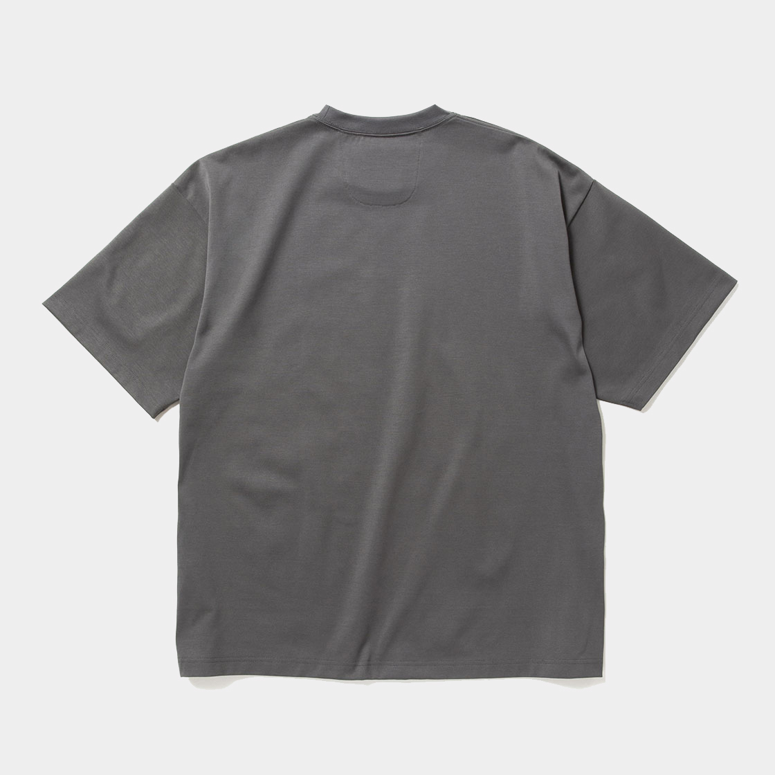 Elastic S/S Tee / Charcoal