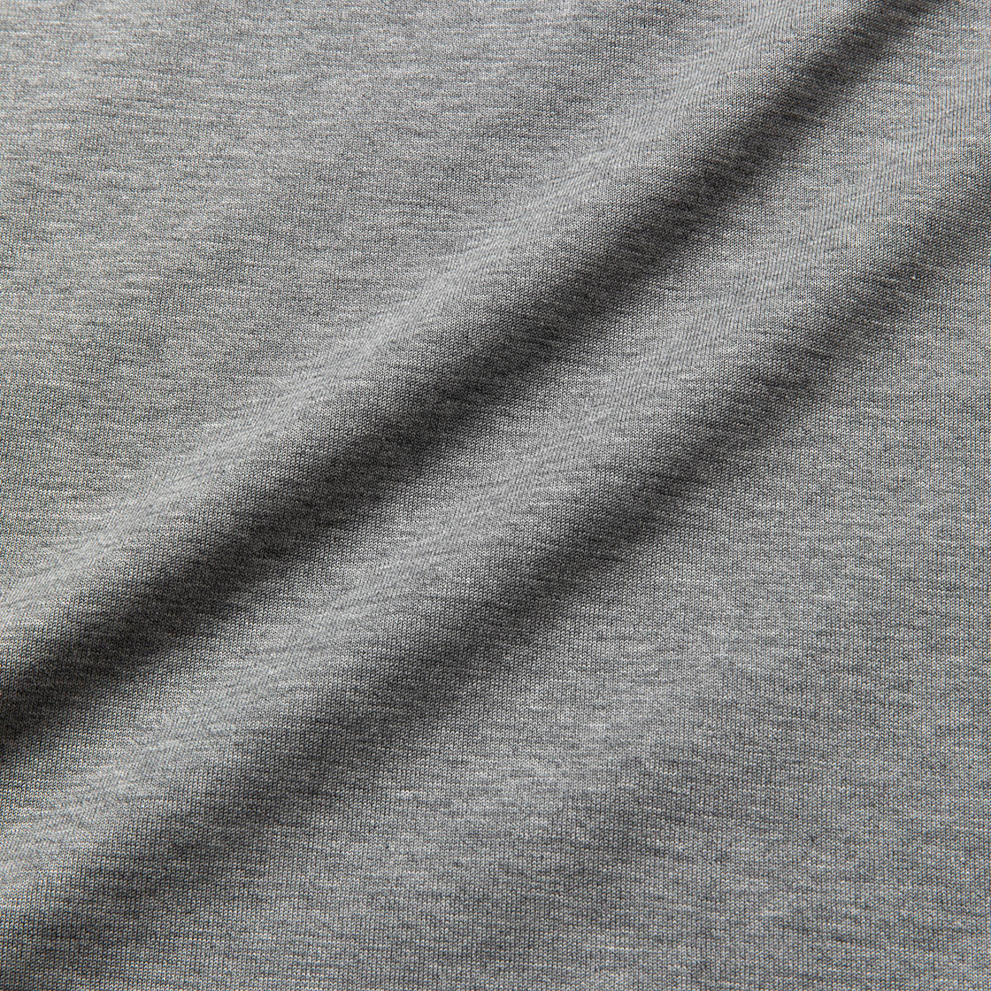 Elastic S/S Tee / Grey