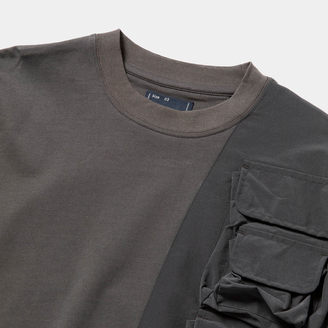 Luggage L/S Tee / Charcoal