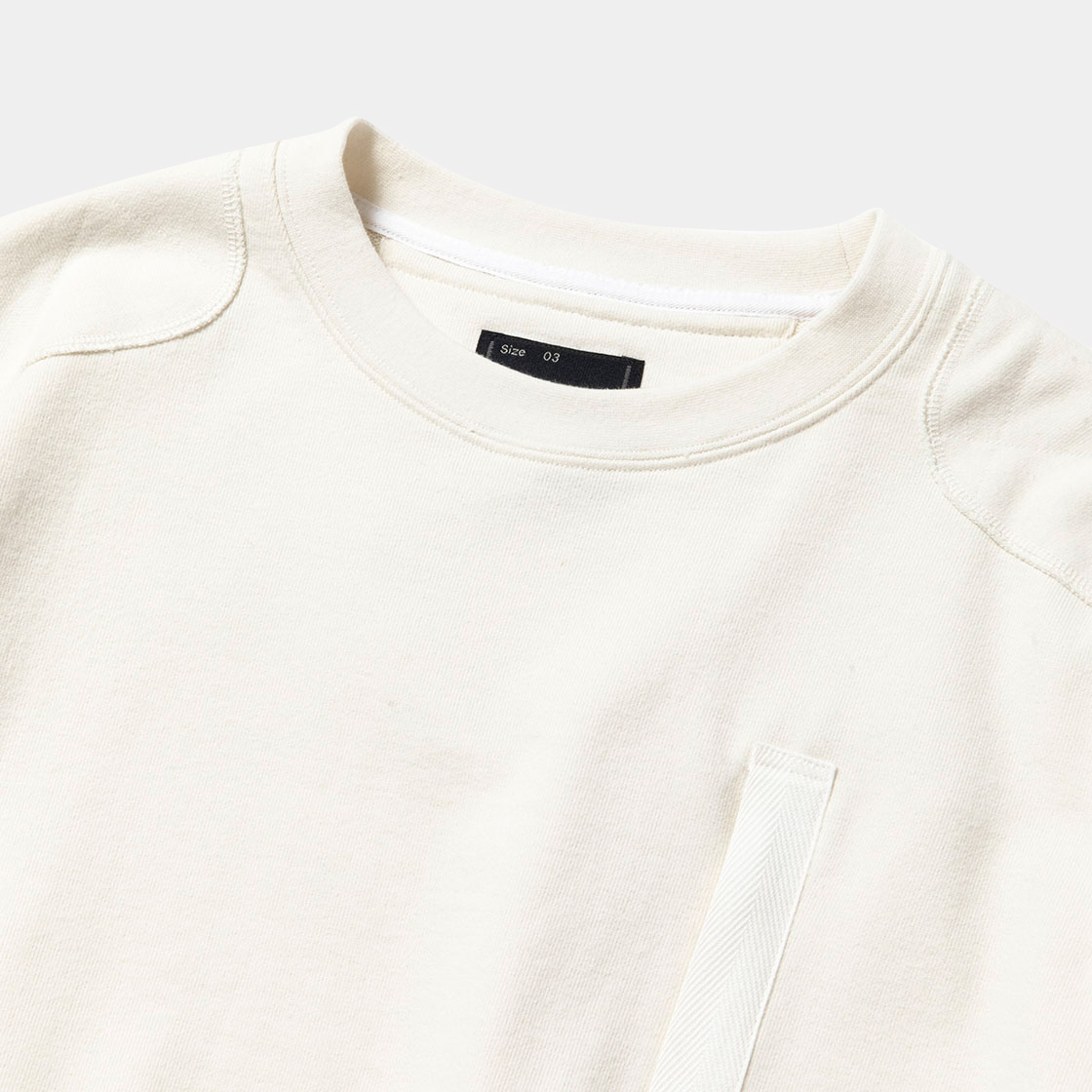 Pad Sweatshirt / Off White