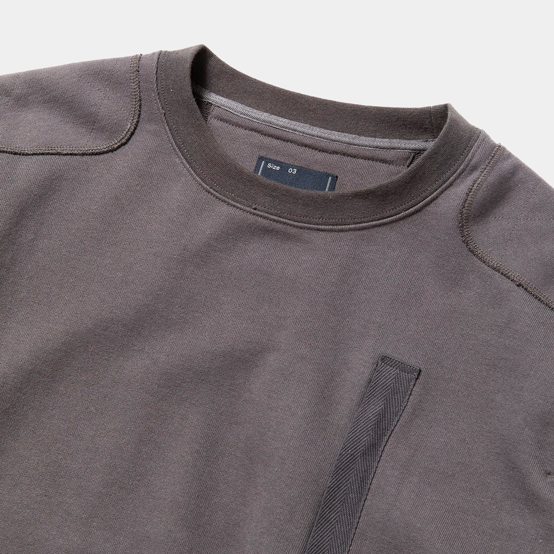 Pad Sweatshirt / Charcoal