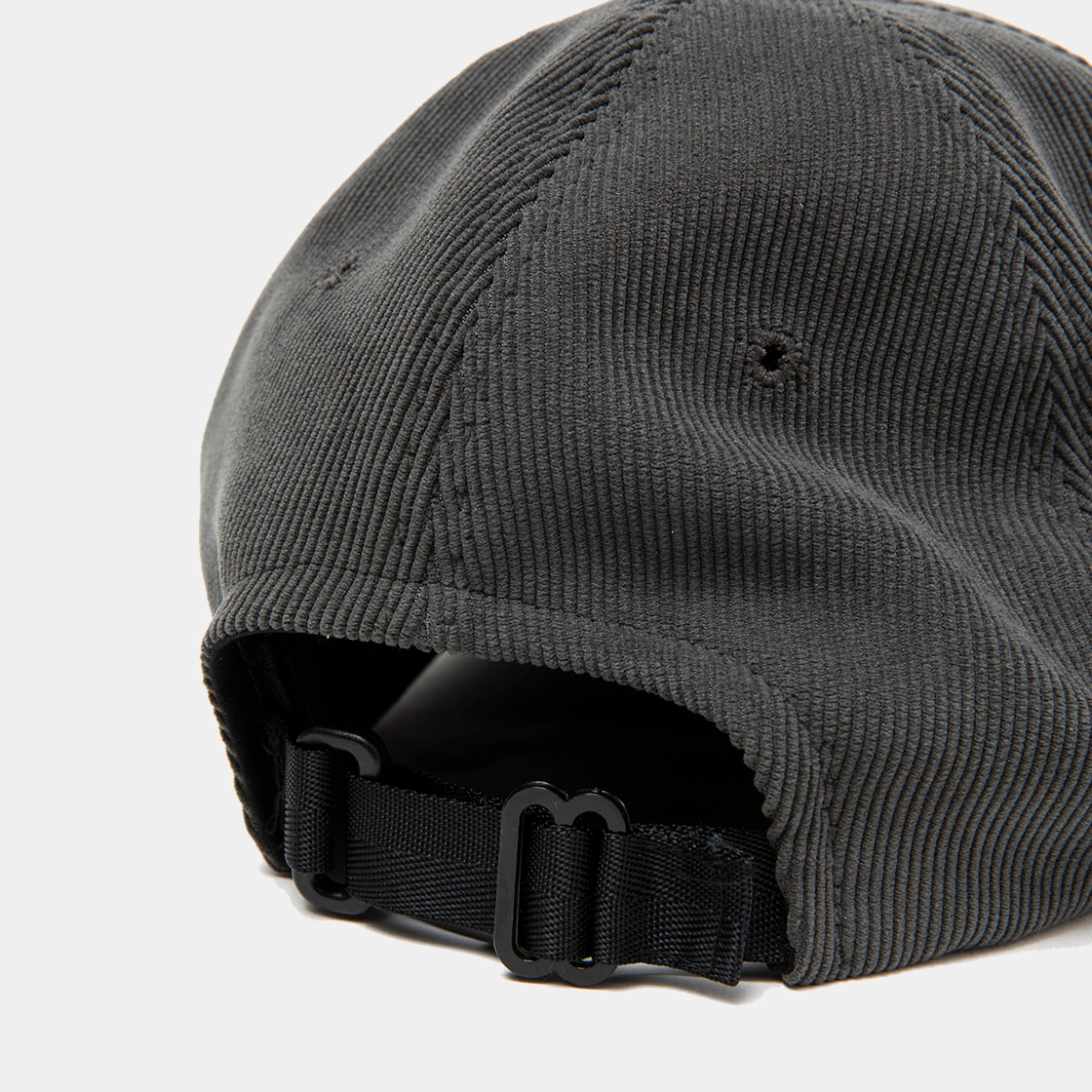 Corduroy 6 Panel Cap / Charcoal