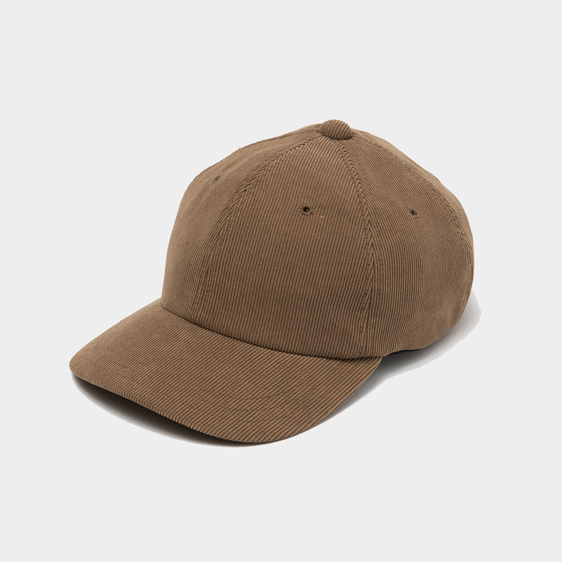 Corduroy 6 Panel Cap / Brown
