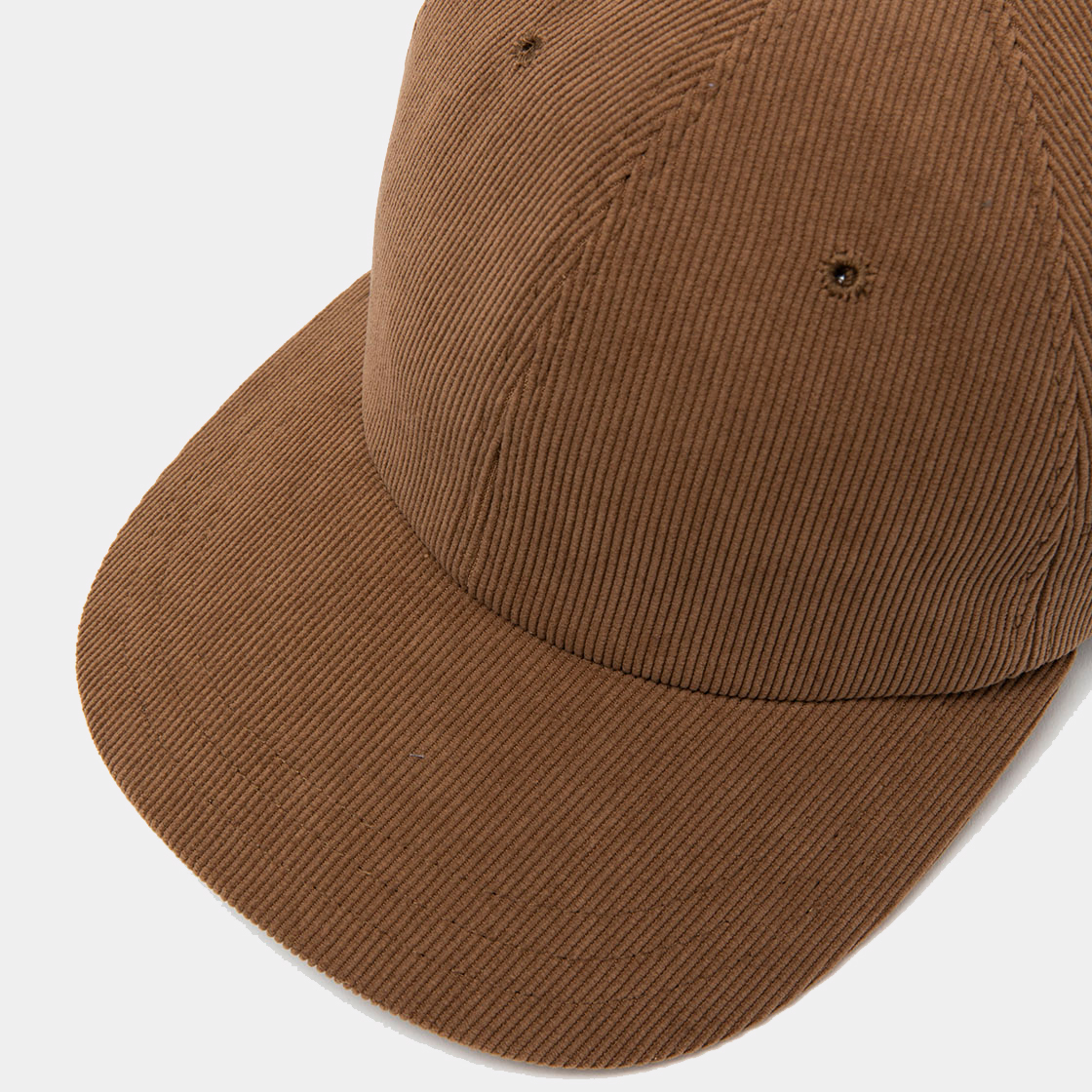 Corduroy 6 Panel Cap / Brown