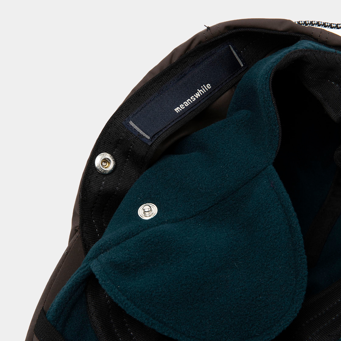 Polartec® Fleece Cover Cap / Brown
