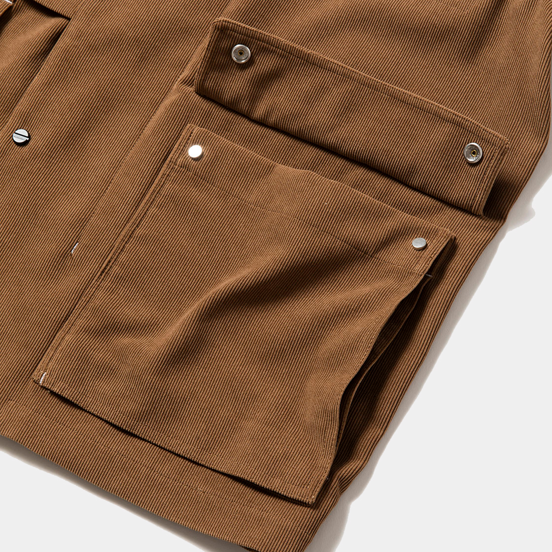 Double Collar Corduroy JKT / Brown