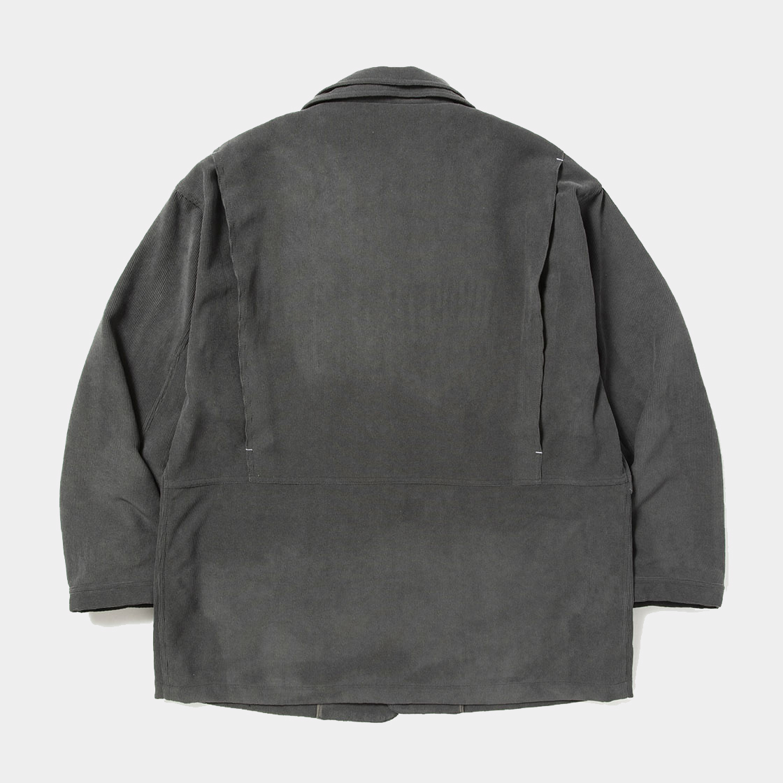 Double Collar Corduroy JKT / Charcoal