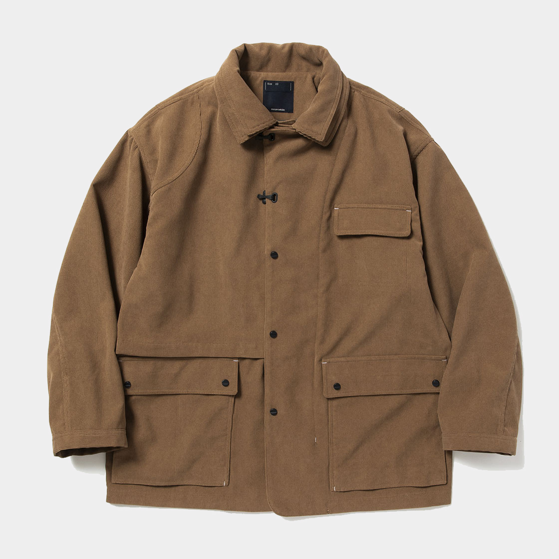 Double Collar Corduroy JKT / Brown