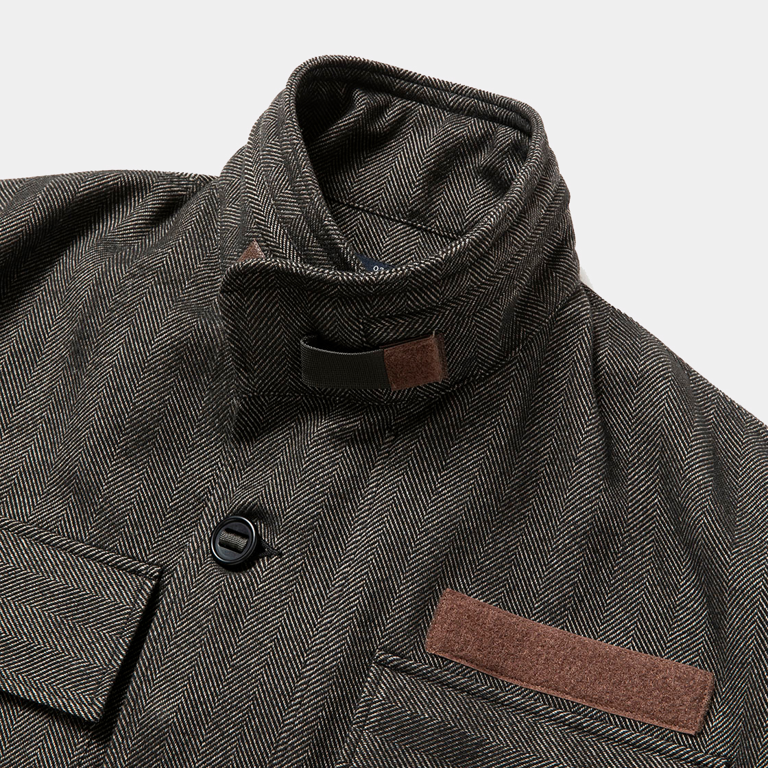 Tech Tweed Field JKT / Charcoal