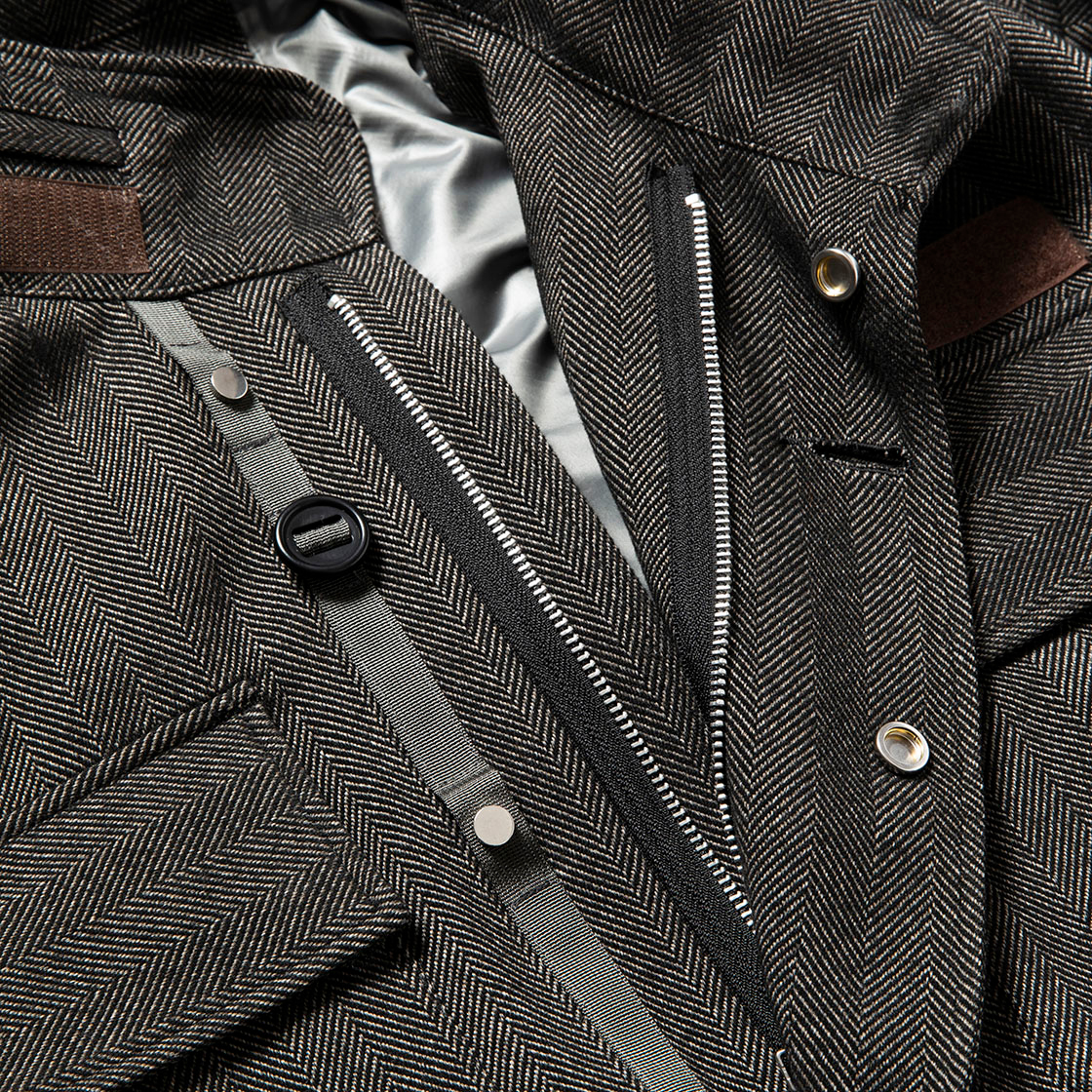 Tech Tweed Field JKT / Charcoal