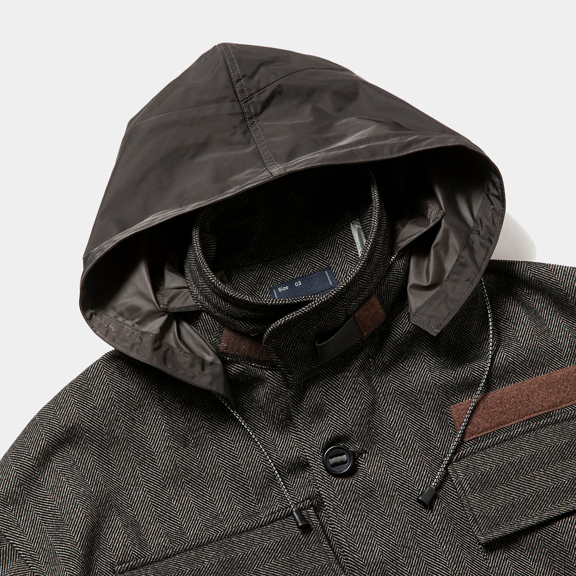 Tech Tweed Field JKT / Charcoal