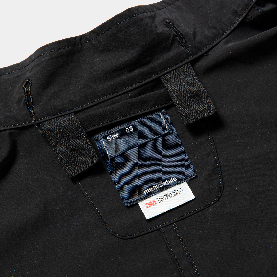Folding Field Parka  / Lamp Black