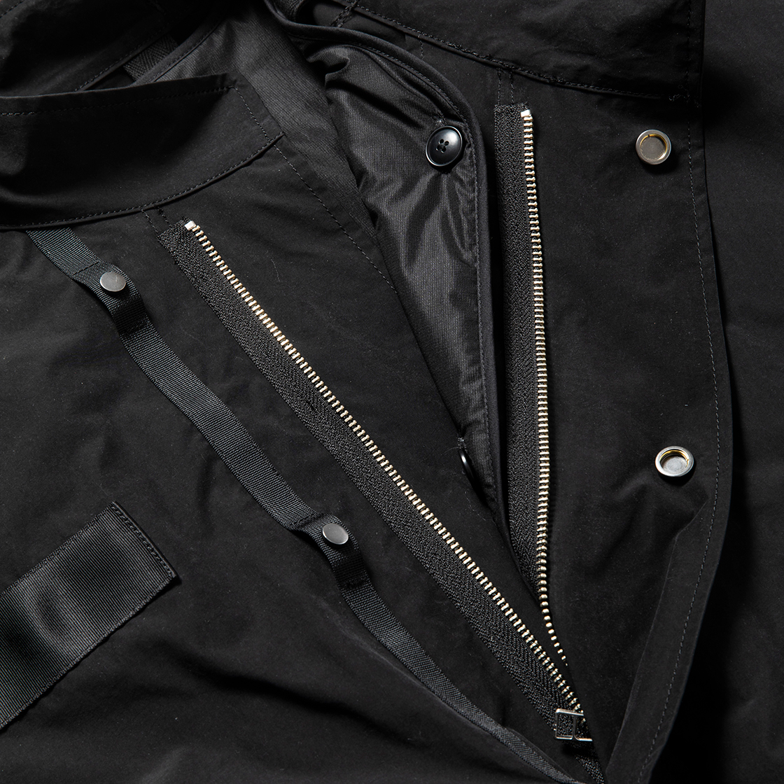 Folding Field Parka  / Lamp Black