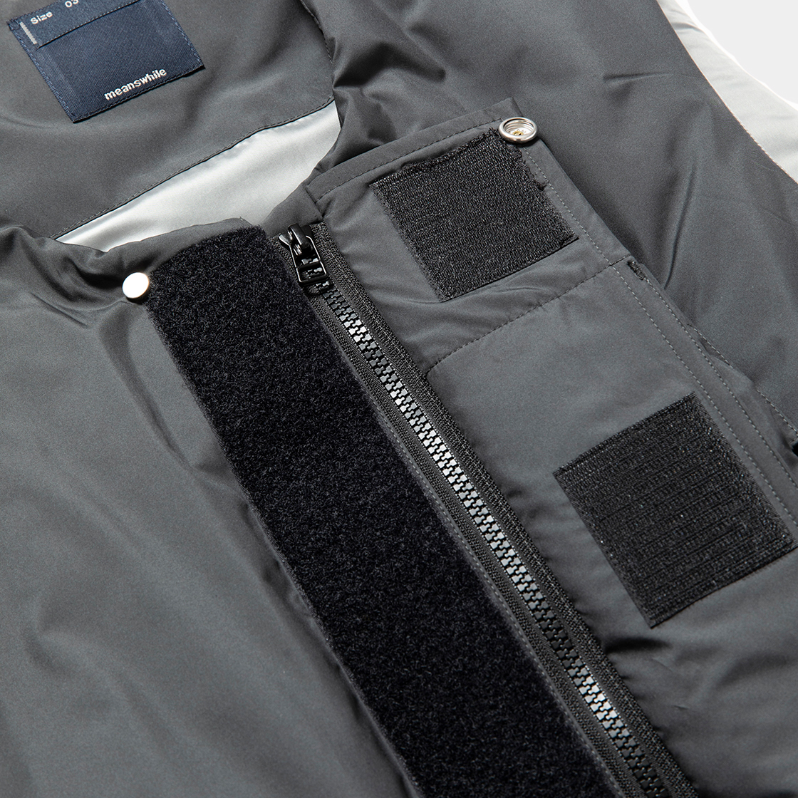Padding Body Armor Vest / Graphite