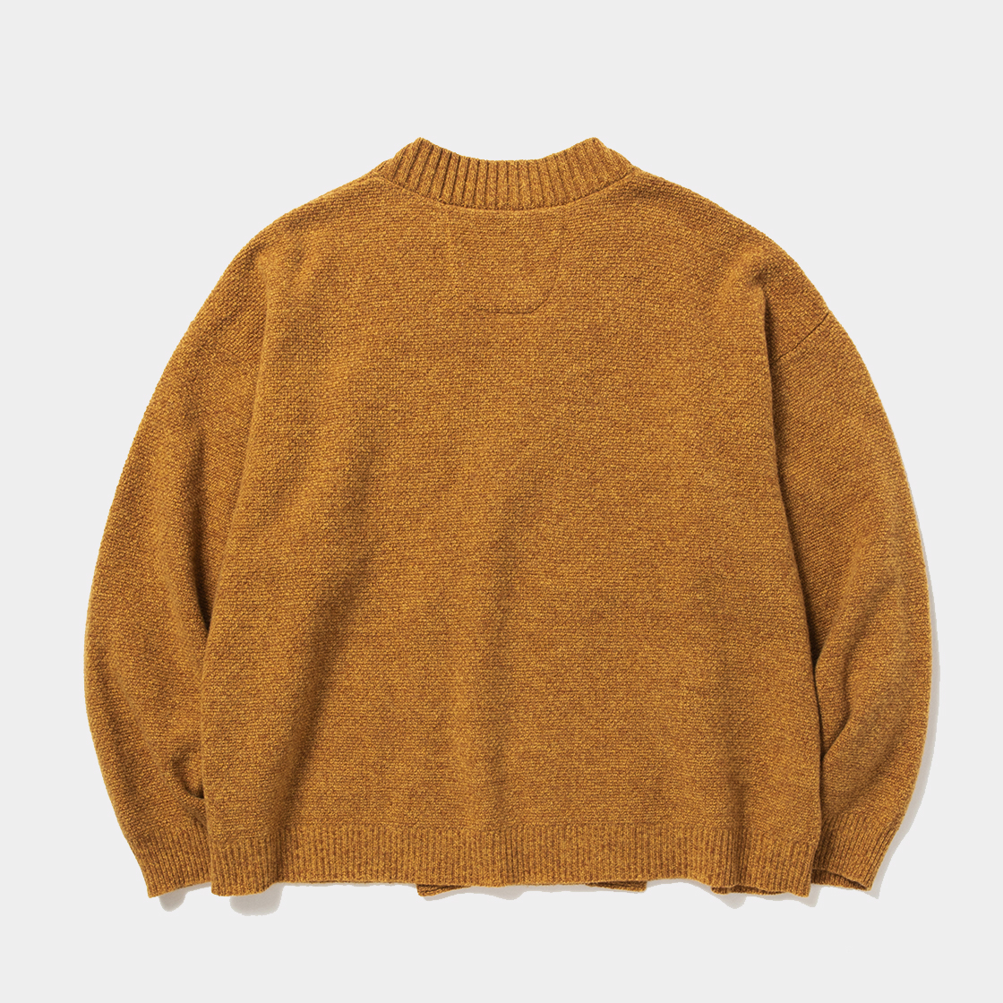 Double Knit Cardigan / Mustard