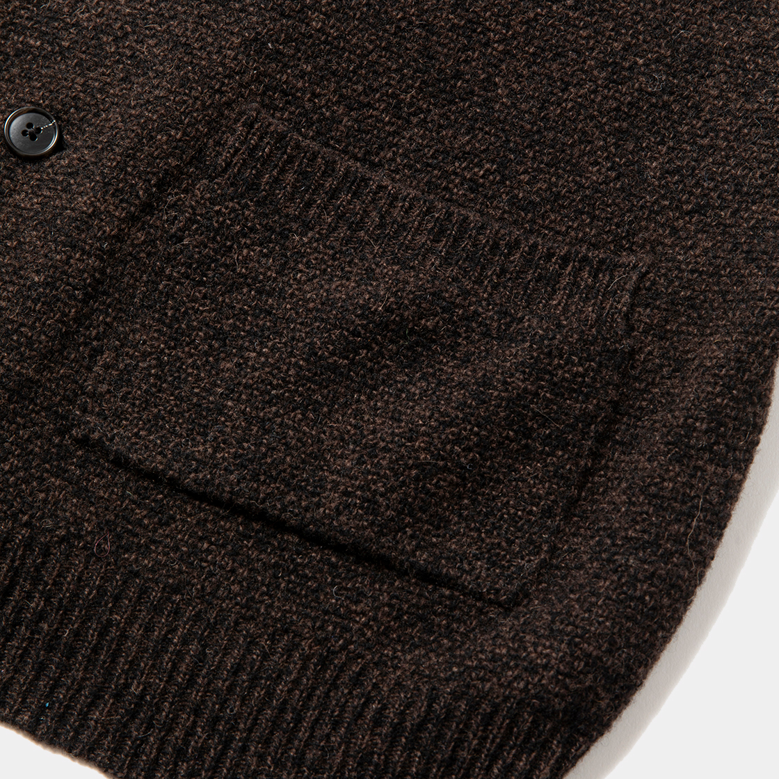 Double Knit Cardigan / Charcoal
