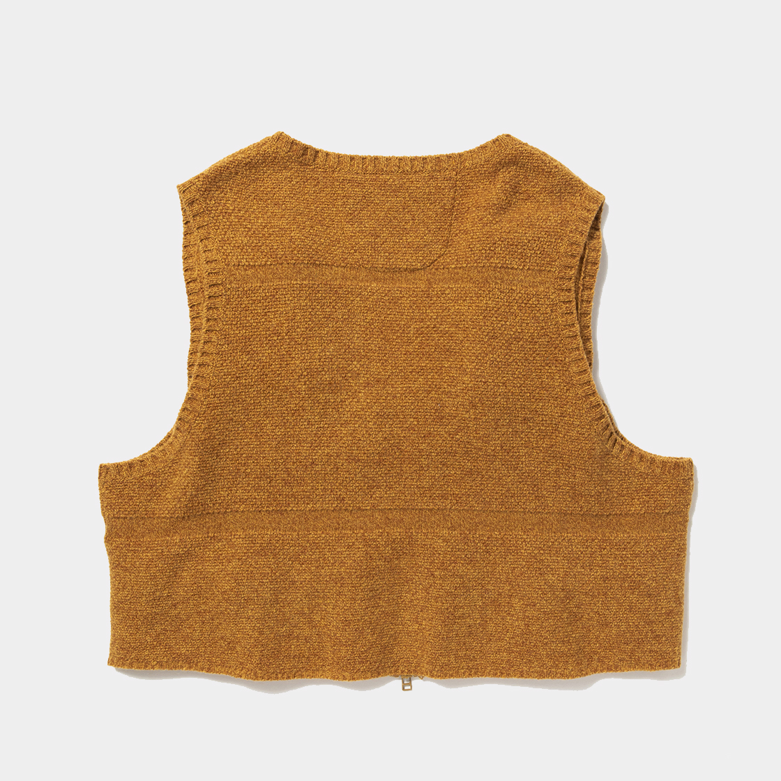 Knit Luggage Vest / Mustard