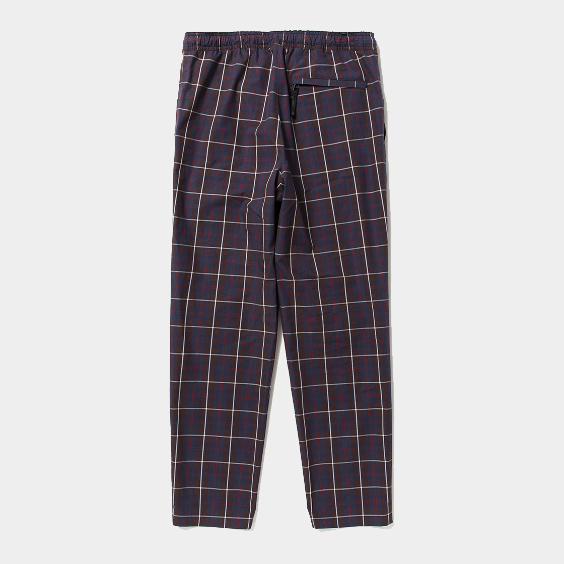 Cotton Check Sleeping PT / Navy×White