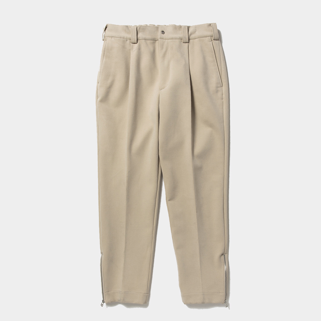 Zip Comfort Slacks / Ivory