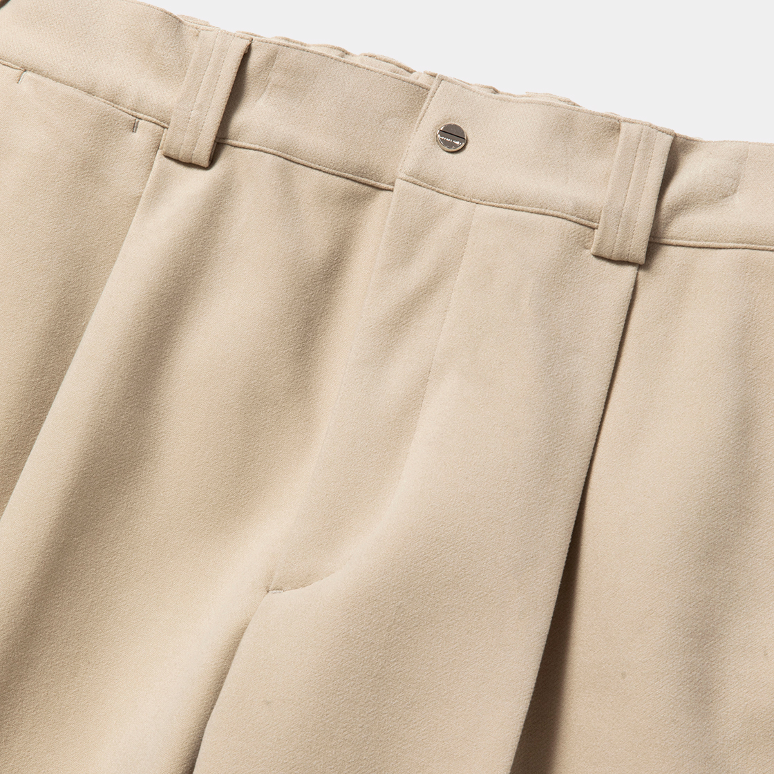 Zip Comfort Slacks / Ivory