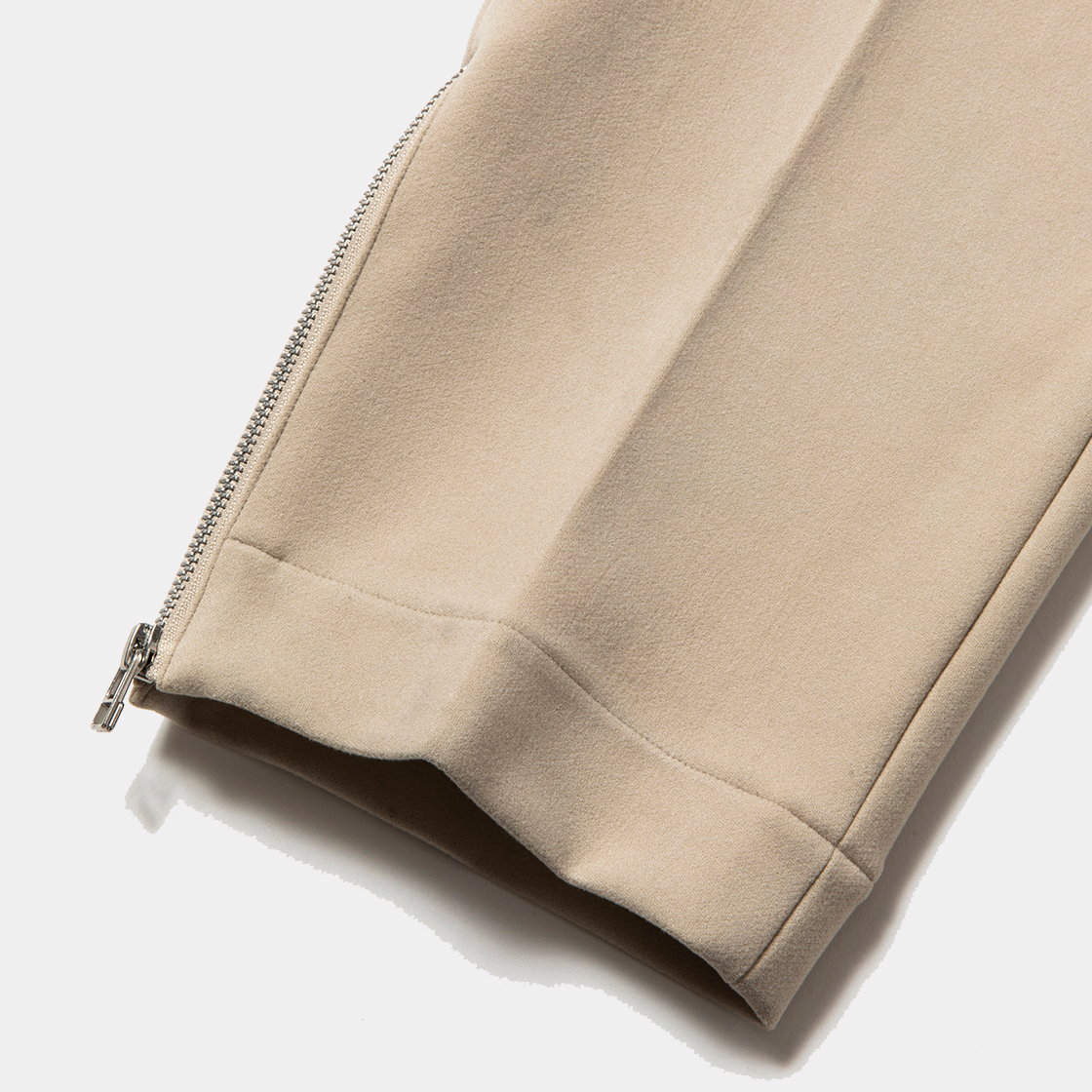 Zip Comfort Slacks / Ivory