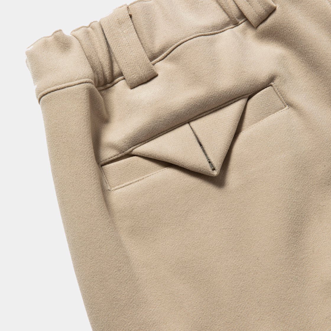 Zip Comfort Slacks / Ivory