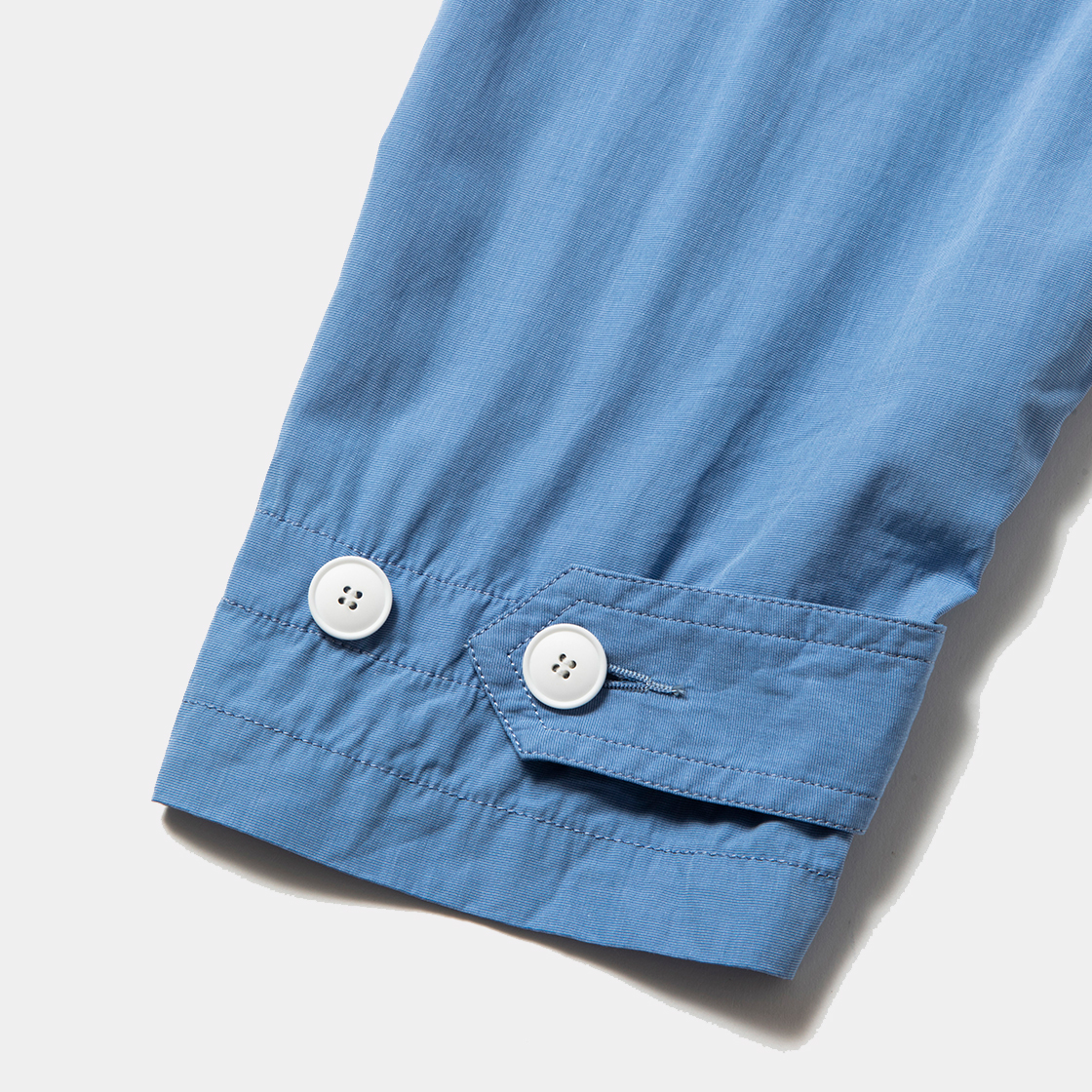 Trinity Cloth Shirt Hoodie / Sax